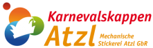 Stickerei Atzl Karnevalskappen Karnevalsmützen